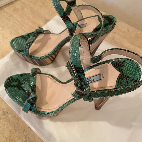 PRADA - SKIN PLATFORM SANDAL - Picture 2 of 7